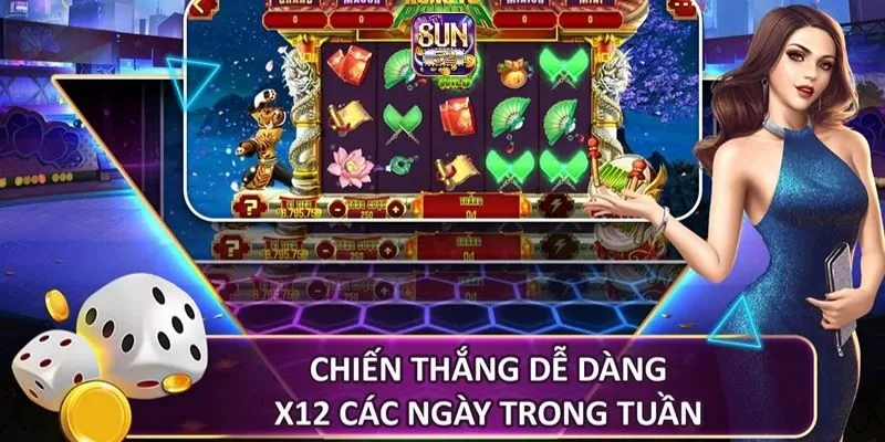 Các bước chơi game slot tại Sun52